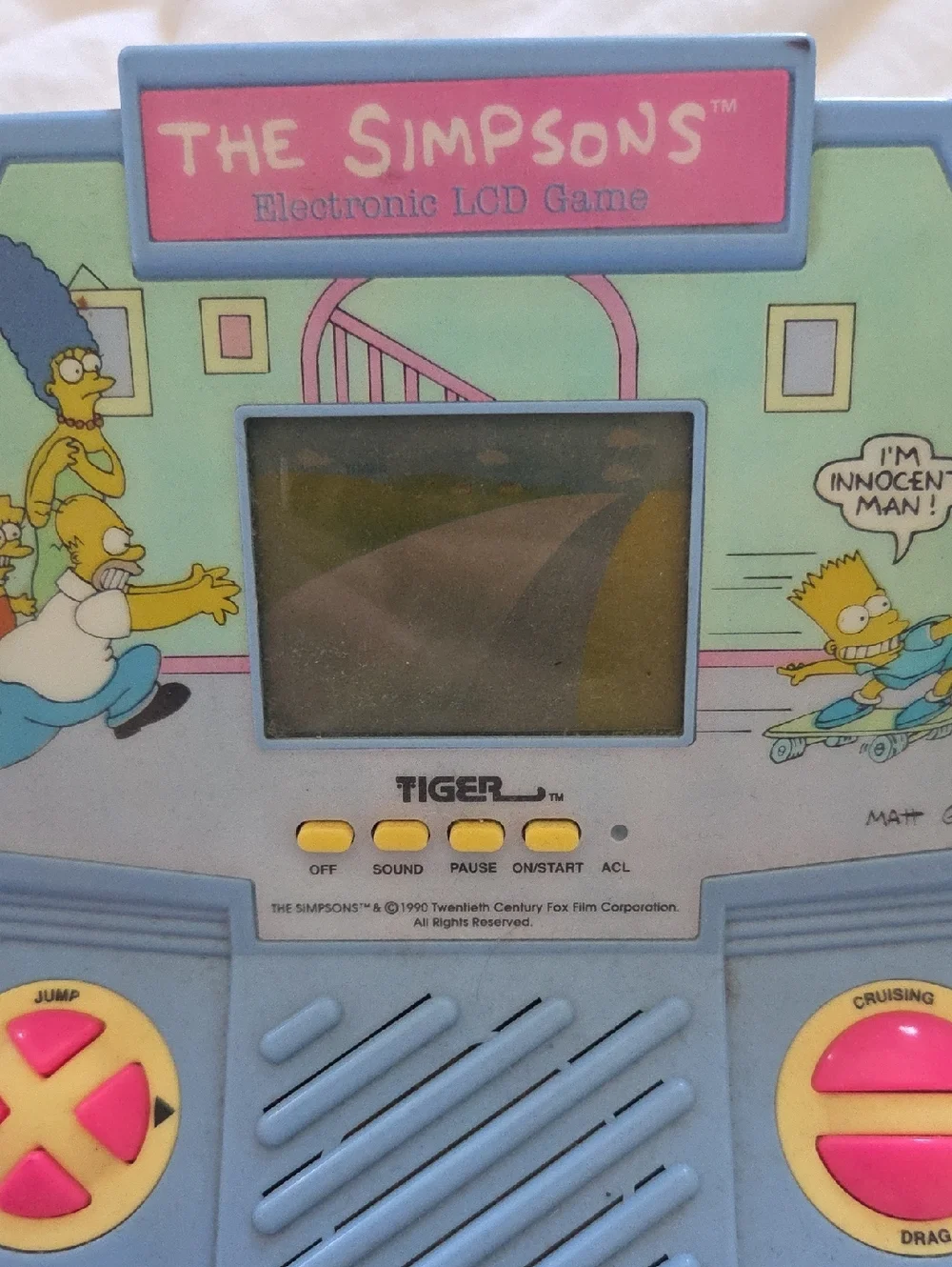 The Simpsons Electronic LCD Game